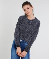 Sueter-Feminino-em-Trico-de-Chenille-Manga-Longa-Cinza-Mescla-Escuro-9356819-Cinza_Mescla_Escuro_1 Sueter-Feminino-em-Trico-de-Chenille-Manga-Longa-Cinza-Mescla-Escuro-9356819-Cinza_Mescla_Escuro_1