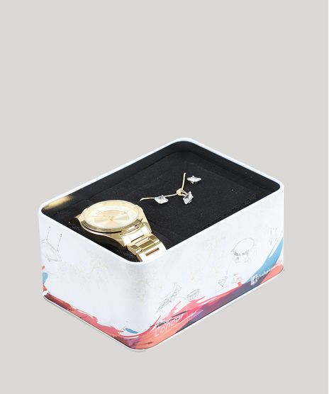 Kit-de-Relogio-Analogico-Condor-Feminino---Brinco---Colar---CO2115TGK4K-Dourado-9526657-Dourado_1