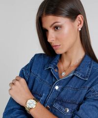 Kit-de-Relogio-Analogico-Mondaine-Feminino---Brinco---Colar---83436LPMVDE1KA-Dourado-9527718-Dourado_2