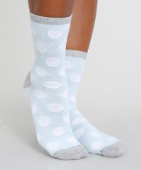 Meias-Femininas-Cano-Alto-Estampada-de-Poa-Azul-Claro-9423078-Azul_Claro_2