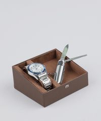 Kit-de-Relogio-Analogico-Mondaine-Masculino---Canivete---53521G0MVNE1KA-Prateado-9527721-Prateado_1