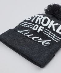 Gorro-Masculino-em-Trico-com-Pompom-Cinza-Mescla-Escuro-8903310-Cinza_Mescla_Escuro_3