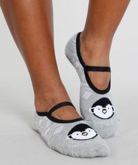 Meia-Feminina-Sapatilha-com-Estampa-de-Pinguim-Cinza-Mescla-9423075-Cinza_Mescla_2 Meia-Feminina-Sapatilha-com-Estampa-de-Pinguim-Cinza-Mescla-9423075-Cinza_Mescla_2