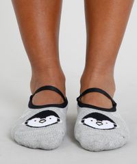 Meia-Feminina-Sapatilha-com-Estampa-de-Pinguim-Cinza-Mescla-9423075-Cinza_Mescla_4 Meia-Feminina-Sapatilha-com-Estampa-de-Pinguim-Cinza-Mescla-9423075-Cinza_Mescla_4