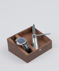 Kit-de-Relogio-Analogico-Mondaine-Masculino---Canivete---53595G0MGNH7KA-Prateado-9527799-Prateado_1