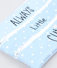 Necessaire-Feminina-com-Divisorias-Estampada-de-Poas-e-Pinguins-Azul-Claro-9440451-Azul_Claro_2