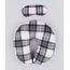 Kit-de-Apoio-de-Pescoco-Estampado-Xadrez---Tapa-Olho-Rosa-Claro-9439665-Rosa_Claro_1