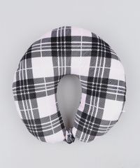 Kit-de-Apoio-de-Pescoco-Estampado-Xadrez---Tapa-Olho-Rosa-Claro-9439665-Rosa_Claro_2