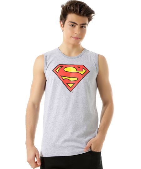 Regata-Super-Homem-Cinza-Mescla-8415727-Cinza_Mescla_1