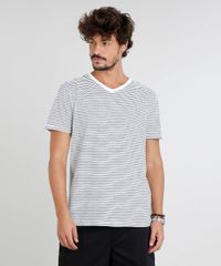 Camiseta-Masculina-Basica-Listrada-Manga-Curta-Gola-V-Off-White-9478797-Off_White_1