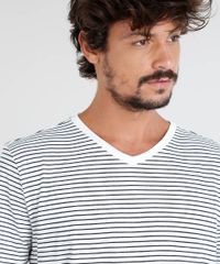 Camiseta-Masculina-Basica-Listrada-Manga-Curta-Gola-V-Off-White-9478797-Off_White_4