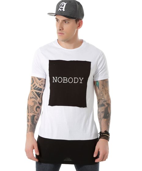 Camiseta-Longa--Nobody--Branca-8438917-Branco_1