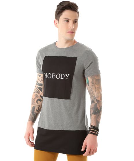 Camiseta-Longa--Nobody--Cinza-Mescla-8438917-Cinza_Mescla_1
