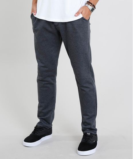 Calca-Masculina-Basica-em-Moletom-Cinza-Mescla-Escuro-9478728-Cinza_Mescla_Escuro_1