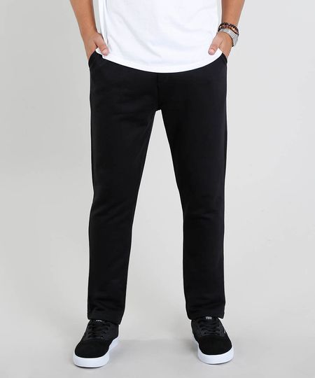 Calca-Masculina-Basica-em-Moletom-Preta-9478728-Preto_1