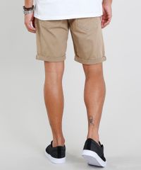 Bermuda-de-Sarja-Masculina-Reta-com-Cadarco-Kaki-9450098-Kaki_4