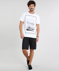 Bermuda-de-Sarja-Masculina-Reta-Estampada-Mini-Print-Preta-9464486-Preto_3
