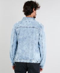 Jaqueta-Jeans-Masculina-Trucker-com-Bolsos-e-Rasgos-Azul-Claro-9449454-Azul_Claro_2 Jaqueta-Jeans-Masculina-Trucker-com-Bolsos-e-Rasgos-Azul-Claro-9449454-Azul_Claro_2