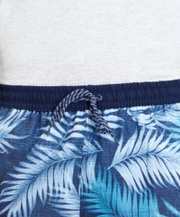 Short-Masculino-Estampado-de-Folhagem-com-Bolsos-Azul-Marinho-9443792-Azul_Marinho_2
