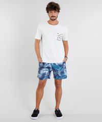 Short-Masculino-Estampado-de-Folhagem-com-Bolsos-Azul-Marinho-9443792-Azul_Marinho_3