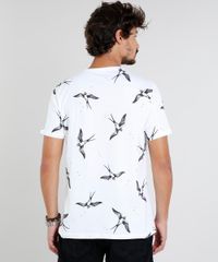 Camiseta-Masculina-Estampada-de-Passaros-Manga-Curta-Gola-Careca-Off-White-9472830-Off_White_2