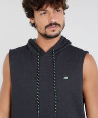 Regata-Masculina-Esportiva-Ace-em-Moletom-com-Capuz-Cinza-Mescla-Escuro-9444851-Cinza_Mescla_Escuro_4