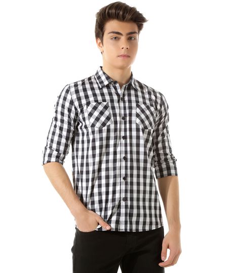 Camisa-Xadrez-Preta-8393949-Preto_1 Camisa-Xadrez-Preta-8393949-Preto_1
