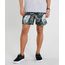 Short-Masculino-Estampado-de-Folhagens-com-Bolsos-Preto-9336817-Preto_1