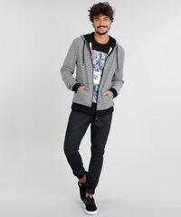 Blusao-Masculino-Listrado-com-Capuz-em-Moletom-Preto-9361156-Preto_3