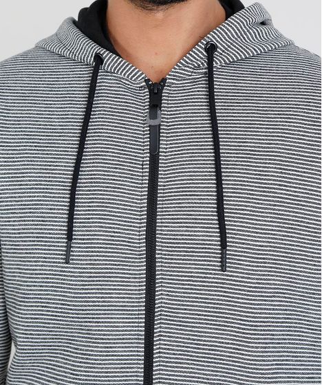 blusão masculino listrado