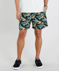 Short-Masculino-Estampado-de-Passaros-com-Bolsos-Preto-9336814-Preto_1 Short-Masculino-Estampado-de-Passaros-com-Bolsos-Preto-9336814-Preto_1