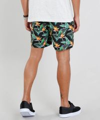 Short-Masculino-Estampado-de-Passaros-com-Bolsos-Preto-9336814-Preto_4 Short-Masculino-Estampado-de-Passaros-com-Bolsos-Preto-9336814-Preto_4