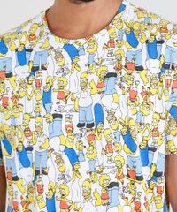 Camiseta-Masculina-Os-Simpsons-Estampada-Manga-Curta-Gola-Careca-Off-White-9434506-Off_White_4