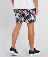 Short-Masculino-Estampado-Floral-com-Bolsos-Preto-9336815-Preto_4 Short-Masculino-Estampado-Floral-com-Bolsos-Preto-9336815-Preto_4