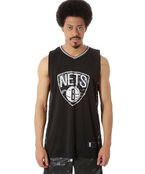 Regata-Brooklyn-Nets-NBA-Preta-8411319-Preto_1