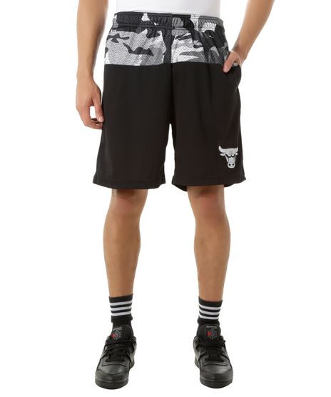 Bermuda-Chicago-Bulls-NBA-Preta-8411401-Preto_1