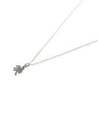 Colar-com-Pingente-de-Trevo-de-4-Folhas-Prateado-7911403-Prateado_3