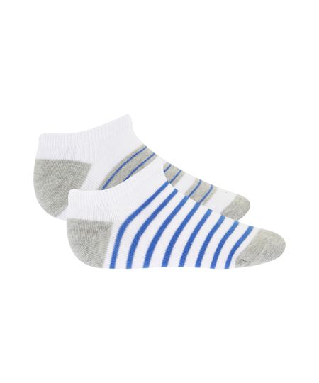 Kit-de-2-Meias-Listradas-Branco-8466743-Branco_1 Kit-de-2-Meias-Listradas-Branco-8466743-Branco_1