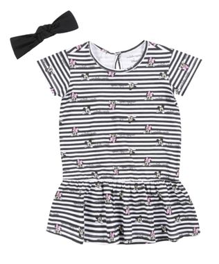 Vestido-Listrado---Faixa-de-Cabelo-Isabela-Capeto---Disney-Branco-8401326-Branco_1