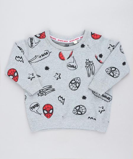 Blusao-Infantil-Homem-Aranha-Estampado-em-Moletom--Cinza-Mescla-9140244-Cinza_Mescla_1 Blusao-Infantil-Homem-Aranha-Estampado-em-Moletom--Cinza-Mescla-9140244-Cinza_Mescla_1