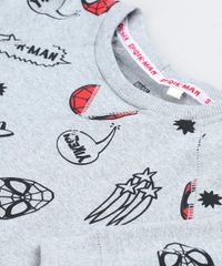 Blusao-Infantil-Homem-Aranha-Estampado-em-Moletom--Cinza-Mescla-9140244-Cinza_Mescla_4