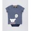 Body-Camiseta-Infantil-com-Estampa-de-Coala-Manga-Curta-Gola-Careca-Azul-9205094-Azul_1