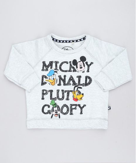 Blusao-Infantil-Estampado-Turma-do-Mickey-em-Moletom-Cinza-Mescla-Claro-9140245-Cinza_Mescla_Claro_1