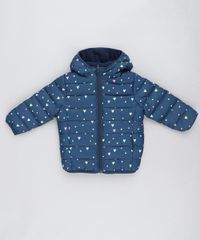 Jaqueta-Infantil-Puffer-Estampada-de-Coracoes-com-Capuz-Azul-Marinho-9349783-Azul_Marinho_1