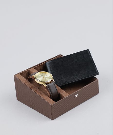 Kit-de-Relogio-Analogico-Mondaine-Masculino---Carteira---83284GPMVDH1KA-Dourado-9527706-Dourado_1