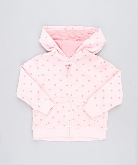 Blusao-Infantil-Estampado-de-Poa-em-Plush-com-Capuz-Rosa-Claro-9345925-Rosa_Claro_1