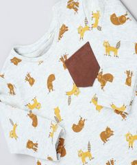 Camiseta-Infantil-Estampado-de-Bichos-com-Bolso-Manga-Longa-Gola-Careca-Cinza-Mescla-Claro-9428858-Cinza_Mescla_Claro_4