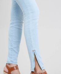 Calca-Jeans-Feminina-Super-Skinny-com-Ziper-na-Barra-Azul-Claro-8785175-Azul_Claro_4