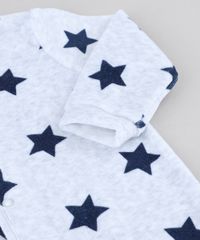 Macacao-Infantil-em-Plush-Estampado-de-Estrelas-Manga-Longa-Cinza-Mescla-Claro-9195555-Cinza_Mescla_Claro_4