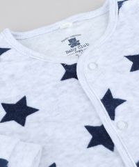 Macacao-Infantil-em-Plush-Estampado-de-Estrelas-Manga-Longa-Cinza-Mescla-Claro-9195555-Cinza_Mescla_Claro_5